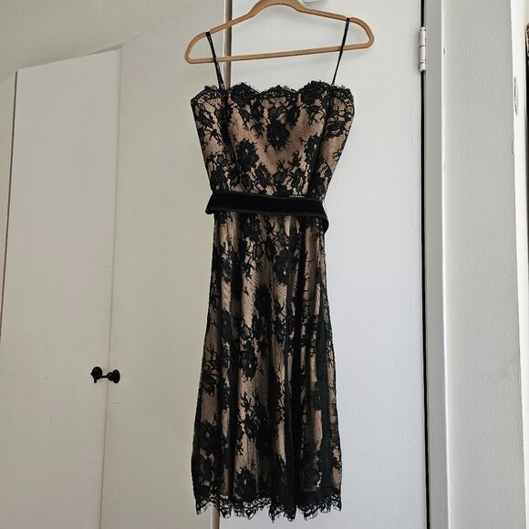 Tadashi Shoji Strapless Cocktail Dress - Picture 1 of 8